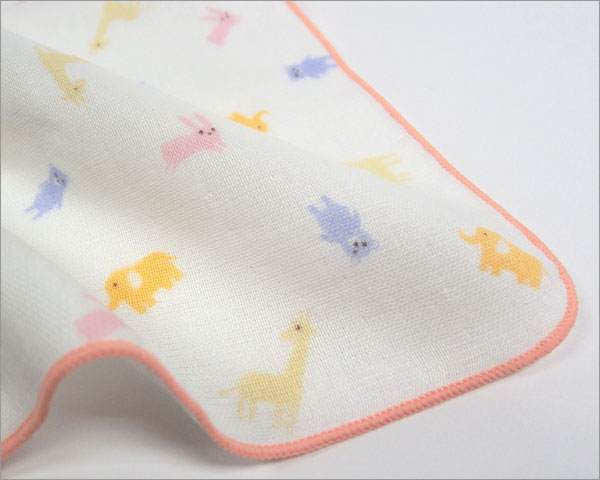 プリント裏ガーゼタオルハンカチ【日本製】30×30かわいい柄プリントガーゼハンカチ(japanese style)グッドデザイン賞受賞ふんわり柔らか  タオル産地の製造・直売 夢工房